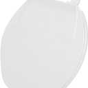 Home Impressions Round Plastic Toilet Seat