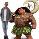 Cardboard People Maui & Kotu Life Size Cardboard Cutout Standup - Disney's Moana 2 (2024 Film), One Size
