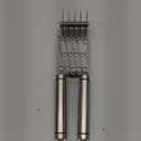 5 Wheel Pastry Cutter Stainless Pizza Slicer Multi-Round Dough Cutter Roller Cookie Pastry Knife Divider with Handle