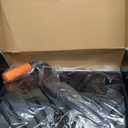 Snow Shovel Heavy Duty for Driveway with Ergonomic Handle to Use Without Backpain for Home Garage Car - Snow Shovel with 18 Inch Blade Large Capacity and 58 Inch Long Ergonomic Handle (Black)