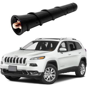 BASIKER Short Antenna for 2011-2025 Jeep Cherokee Compass Renegade Grand Cherokee, Chrysler 200,Fiat 500,Dodge Journey Durango Avenger Dart Nitro,Car Antenna Replacement 5091100AB 68297936AA 5091100AA (3.2 INCH)