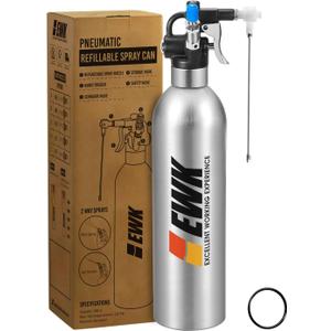 EWK 22 oz 110 psi Refillable Liquid Spray Can for Brake, Machine & Engine Cleaning