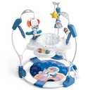 Baby Activity Center, Baby Jumper Activity Center with Music, Interactive Toys, 360° Rotating Seat, 3 Adjustable Heights, Infant Activity Jumper for 6+ Months (Space Tiger)
