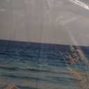 TAR TAR STUDIO Beach Pathway Canvas Wall Art: Seascape Painting Seaside Fence Artwork Picture Print for Living Room (45''W x 30''H, Multiple Sizes)