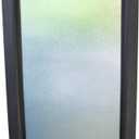 Valterra A77051 12" x 21" Boxed Entrance Door Glass and Black Frame