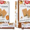 Power Crunch Protein Wafer Bars, High Protein Snacks with Delicious Taste, Peanut Butter Honey, 1.4 Ounce (5 Count) (Pack of 2), BB Date 02/01/2026