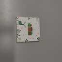 Stained Glass Wolf Christmas Ornament - Holiday Home Decor - Tree Decoration - Gift Exchange Idea