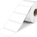 L LIKED 2.25" x 1.25" Direct Thermal Labels, Permanent Adhesive Barcode Address Labels & Compatible with Rollo, Zebra and Other Desktop Printers (1 Roll, 1000 Labels)