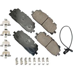 Akebono EUR1894 Disc Brake Pad Set For Select 17-23 Audi Models