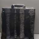 Foldable Shopping Cart with Wheels: Black Rolling Utility Crate