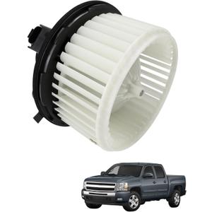HVAC Blower Motor Fan Assembly Compatible with Chevy Silverado Tahoe Suburban GMC Sierra Yukon Cadillac Escalade 2007-2014 - Replaces 15-81683 700164 Front Heater Fan