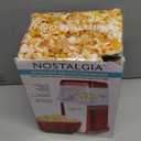 Nostalgia Hot-Air Electric Popcorn Maker, 8 Cups, Healthy Oil Free Popcorn with Measuring Scoop, Retro Red