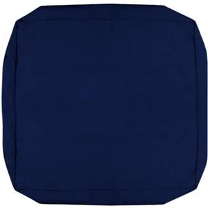 FLYMEI Patio Cushion Covers 31.5x31.5x4 Waterproof Outdoor Cushion Cover Replacement 1Packs Outdoor Seat Cushion Slipcover for Rattan Chair Sofa, Navy Blue