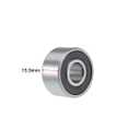 Uxcell 5201-2RS Angular Contact Ball Bearing 12x32x15.9mm Sealed Bearings 3201-2RS 2Pcs