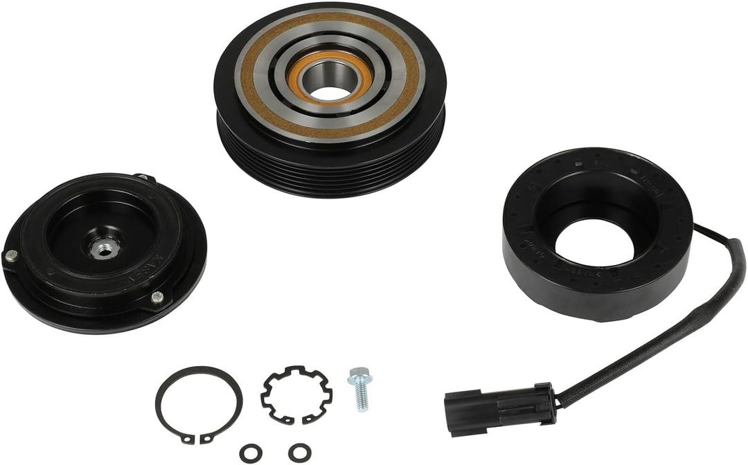 ECCPP A/C Compressor Clutch 1999-2004 Fit for Jeep Grand for Cherokee 4.7L AC Clutch Kit (1521291)