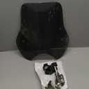 Motorcycle Windshield, Adjustable Motorcycle Windshield Extension Windscreen Spoiler Deflector Compatible with Rebel CMX300 CMX500 (16 Inch, Light Smoke)