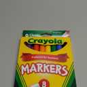 Crayola Classic Markers, Broad Line 8 ea (Pack of 2)