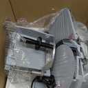 VEVOR Commercial Meat Slicer 300W Electric Cutter 10" Carbon Steel Blade
