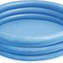 INTEX 59416EP Crystal Blue Inflatable Kiddie Swimming Pool, 45in x 10in