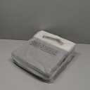 Collapsible Fabric Storage Cube Bins with 2 Reinforced PU Handles, Foldable Storage Organizer Baskets for Closet, Shelves, Living Room | 11"x11"x11", 4 Pack, Gray & White