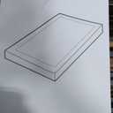 Amazon Basics Smart Box Spring Bed Base, 5-Inch Height Mattress Foundation, Tool-Free Easy Assembly, King, 79"L x 75.5"W x 5"H, White