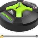 GreenWorks 5210902 15" Extension Included Surface Cleaner, Green