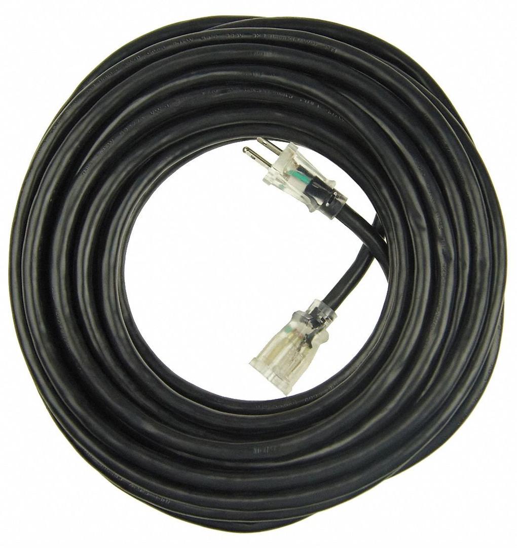 50 ft. 12/3 Lighted Extension Cord SJTW