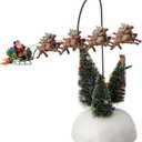 Department 56 National Lampoons Christmas Vacation Village Animated Flaming Sleigh Accessory Figurine