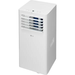 LG 6,000 BTU (DOE) / 10,000 BTU (ASHRAE) Portable Air Conditioner, Cools 250 Sq.Ft. (10' x 25' room size), Quiet Operation,LCD Remote, Window Installation Kit Included, 115V
