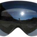 Ski Goggles 100% UV Protection Frameless Snowboard Goggles for Men, Women, Adults