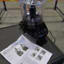 BLACK+DECKER 3-in-1 Easy Assembly 8-Cup Food Processor, Stainless Steel S-Blade, Easy-Clean, Touchpad Controls Black