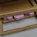 Yirilan Lux Expandable Bathtub Tray Caddy with 3 Bath Bombs-Self Care and Relaxation Birthday Gifts for Women and Men, Housewarming Gift Idea, for Mom Sister Daughter Wife