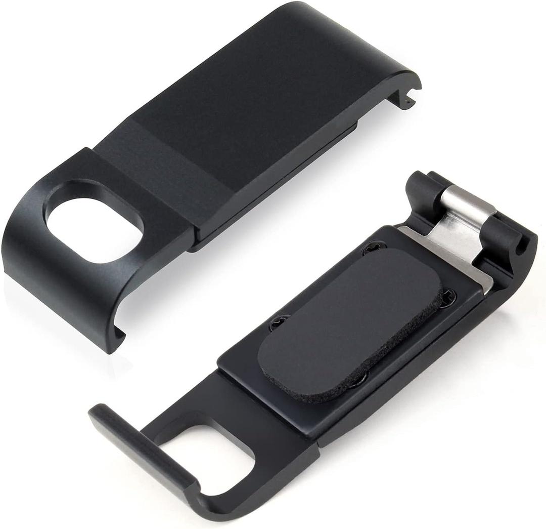 SOONSUN Aluminum Side Door Cover for GoPro Hero 8 Black Removable Replacement Battery Door Cover with Type-C Port for GoPro Hero8 Black, Charging Without Removing Battery Door