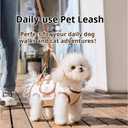 6-in-1 Hands Free Pet Carrier Backpack for Dogs & Cats - Convertible Shoulder Sling, Leash & Lift Harness, Portable Breathable Design Small Dog Carrier Slings for Puppies, Yorkie (4-8 lbs)