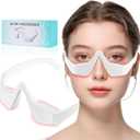 Under Eye Red Light Therapy Glasses, Red Light Therapy Device Microcurrent Eye Massager, Botanique Paris Eyes Bag Remover for Reduce Dark Circles and Wrinkles (White)