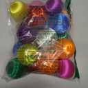 Syhood 24 Pcs Christmas Satin Balls Christmas Silk Ball Ornaments Satin Silk Xmas Tree Hanging for Xmas Tree Decor Holiday Party Decorations, 2.2 Inch