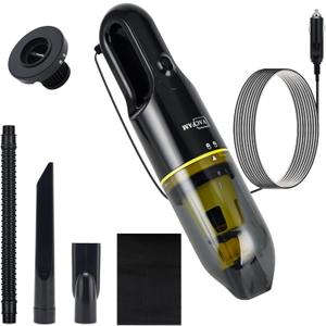 Car Vacuum,Portable Hand Vacuum Cleaner,Small Handheld Vacuum,Powerful Suction,13.5FT Cord,Handheld Dust Buster with Crevice Tool,Flex Hose,Storage Bag,Handy Vac for Car Interior Trunk Pet Hair