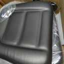 Tractor Seat, Forklift Seat Replacement, Adjustable Equipment Seat, PVC, with Armrests Belt, for Excavator Lawn Mower Bulldozer, Sliding Rail 18.5inTractor Seat