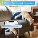 WiFi Picture Frame Camera, 1080P HD Security Cameras Wireless Mini Nanny Cam with Remote View, Motion Detection Video Recorder for Pet Monitor, Home, No Audio