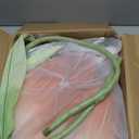 Giant Flowers for Decoration,Wedding Reception Essential Decoration,5.6 Ft Big Artificial Silk Flower with Stems and Stands,Party Banquet Background DecorHome DecorOrange Champagne