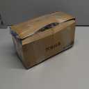 KSIIA Washable Dog Bed Deluxe Plush Dog Crate Beds Comfy Kennel Pad Anti-Slip Pet Sleeping Mat for Large, Jumbo, Medium, Small Dogs Breeds, 29" x 21", Dark Grey