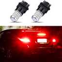 2Pcs 3157 LED Bulbs, 3056 3156 3057 4157 LED Replacement Bulbs, Super Bright LED Turn Signal Bulbs for Front Rear Turn Signal Light Blinker Parking Side Marker Brake Lights (Brilliant Red)
