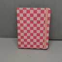 Kidcube for iPad 5th/6th Generation Case, for iPad Air 1st/2nd Gen, for iPad Pro 9.7 Inch Case for Women Girls Kids Cute Folio Cover with Pencil Holder Plaid Design Rotating Stand Teen Cases 2018/2017