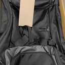 Amazon Basics 30-Inch Large Rolling Duffel Bag with Wheels and Handle, Durable Ripstop Polyester, 2 Layers of Space, Multiple Interior and Exterior Pockets, Black