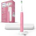 Philips Sonicare Electric Toothbrush, DiamondClean Brush Head, Rechargeable, Pressure Sensor, Sonic, Travel Case, 4900 Series, Pink