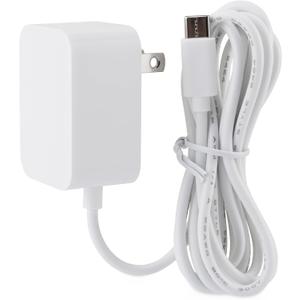 LEFXMOPHY Baby Monitor Charging Cord for VAVA Replacement Charger Handheld Screen Parent Unit 5V Power UL Aadpter with 5ft White Cable (Not for Cam)