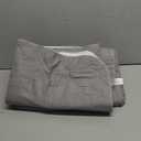 Waterproof Crib Mattress Protector Pad Cover 2 Pack 28" x 52", Anti Slip & Absorbent Waterproof Bed Pads for Standard Crib/Toddler Bed Quilted Machine Washable (Quilted Improved Thickness) Grey