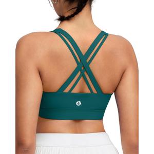 RUNNING GIRL High Impact Sports Bra for Women,Criss-Cross Back Top with Moulded Cups Womens Sports Bra High Support (XXL)