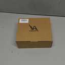 Amerdeco 6 Pack Matte Black Privacy Door Handles, Heavy Duty Interior Bedroom Door Lever, Door Handles Interior for Bathroom