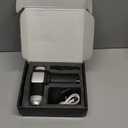 CAMEFER Deep Tissue Massage Gun, Portable Percussion Electric Muscle Massager for Pain Relief, Handheld Massagers with 30 Speeds & 6 Attachments for Back and Neck, Gifts for Men Women (Black)